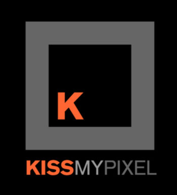 Kiss My Pixel logo